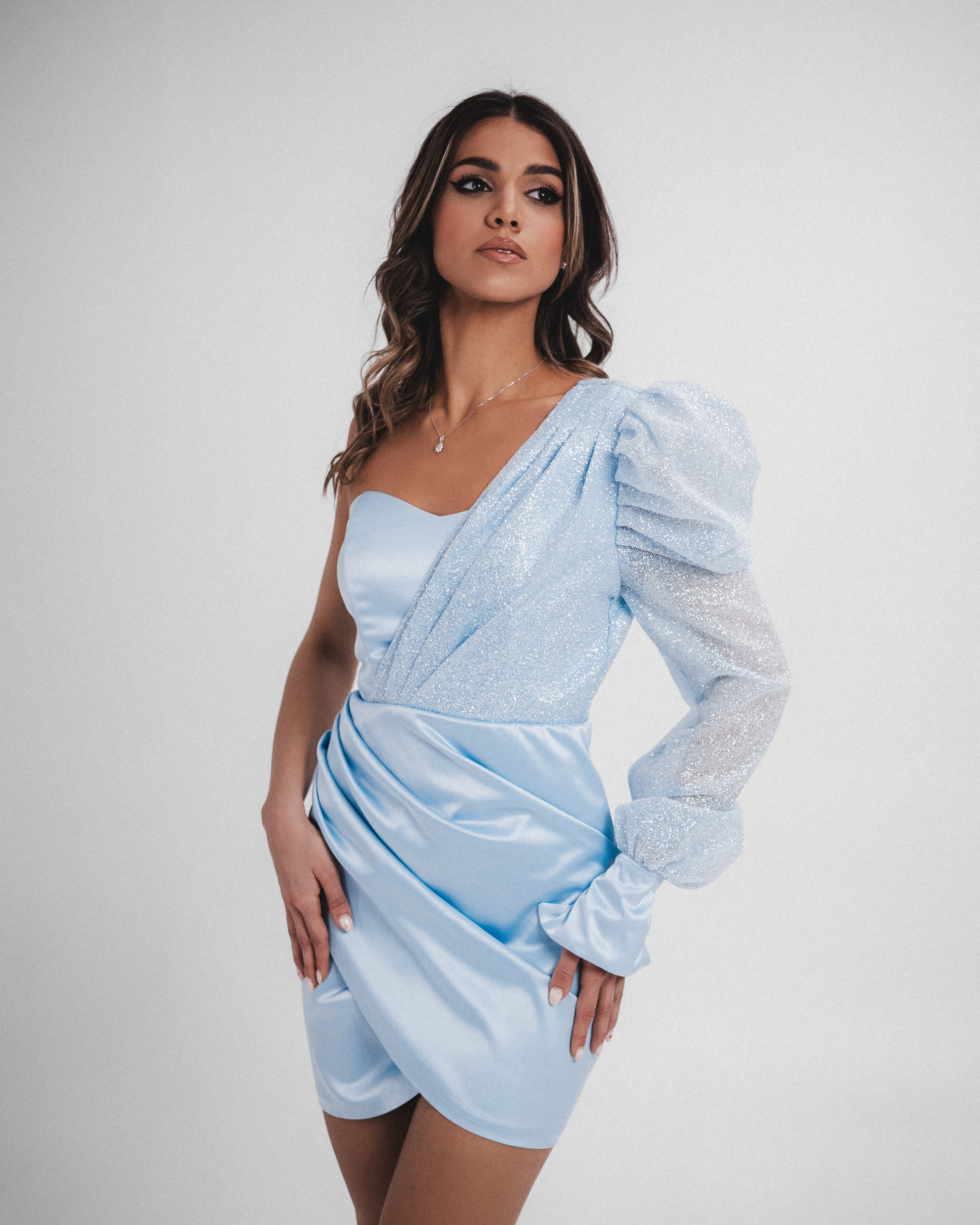 Aurora satin dress — slika 1